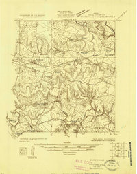 Download a high-resolution, GPS-compatible USGS topo map for Gatesville 4-d, TX (1924 edition)