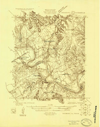 Download a high-resolution, GPS-compatible USGS topo map for Granbury 4-a, TX (1924 edition)