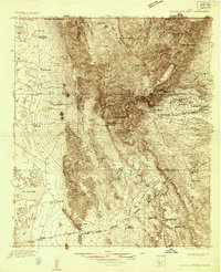 Download a high-resolution, GPS-compatible USGS topo map for Guadalupe Peak, TX (1933 edition)