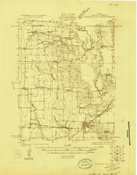 1924 Map of Mc Kinney 4-d