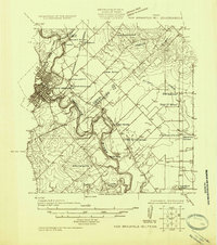 1925 Map of New Braunfels No 1