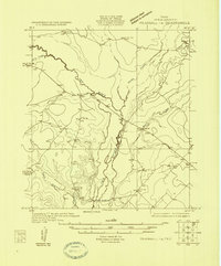 preview thumbnail of historical topo map of Frio County, TX in 1925