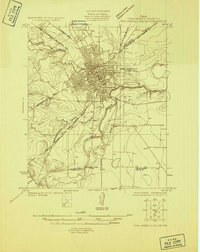 1924 Map of San Angelo, TX