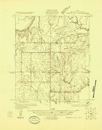 Download a high-resolution, GPS-compatible USGS topo map for Simmons No 2, TX (1925 edition)
