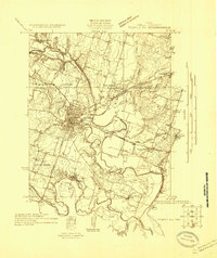 1924 Map of Belton, TX