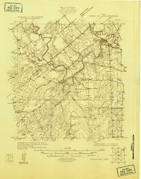 1925 Map of Tordia No. 1