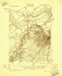 1924 Map of Waco, TX