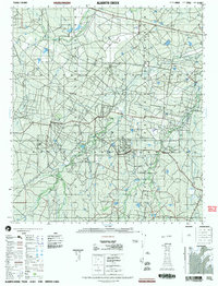 Download a high-resolution, GPS-compatible USGS topo map for Alamito Creek, TX (2004 edition)