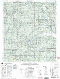 preview thumbnail of historical topo map of La Salle County, TX in 2003