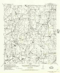 1937 Map of Aguilete Creek, 1956 Print