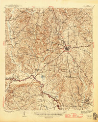 1946 Map of Houston County, TX