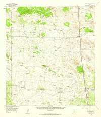 Download a high-resolution, GPS-compatible USGS topo map for Armstrong, TX (1959 edition)