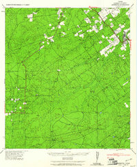 Download a high-resolution, GPS-compatible USGS topo map for Asherton, TX (1961 edition)
