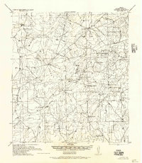 Download a high-resolution, GPS-compatible USGS topo map for Becerra, TX (1956 edition)