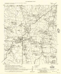 1956 Map of Benavides, TX