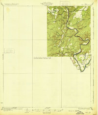preview thumbnail of historical topo map of San Saba County, TX in 1931
