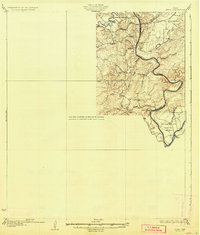 1931 Map of San Saba, TX
