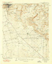 1941 Map of Big Spring South, 1949 Print