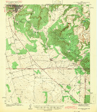 1942 Map of Big Spring South