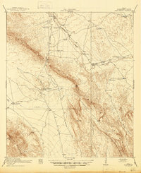 Download a high-resolution, GPS-compatible USGS topo map for Bone Spring, TX (1945 edition)