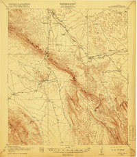 Download a high-resolution, GPS-compatible USGS topo map for Bone Spring, TX (1919 edition)