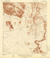 Download a high-resolution, GPS-compatible USGS topo map for Borrego, TX (1942 edition)