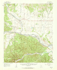 1960 Map of Brice, 1963 Print