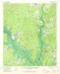 Download a high-resolution, GPS-compatible USGS topo map for Broaddus, TX (1972 edition)