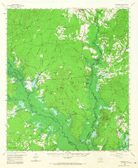 Download a high-resolution, GPS-compatible USGS topo map for Broaddus, TX (1967 edition)