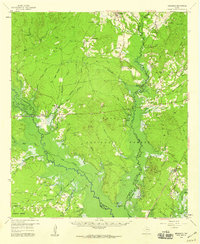 Download a high-resolution, GPS-compatible USGS topo map for Broaddus, TX (1959 edition)