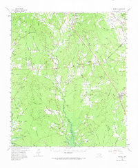 Download a high-resolution, GPS-compatible USGS topo map for Bronson, TX (1973 edition)
