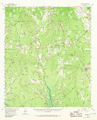 Download a high-resolution, GPS-compatible USGS topo map for Bronson, TX (1969 edition)