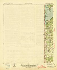 1946 Map of Caddo Lake