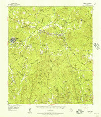 Download a high-resolution, GPS-compatible USGS topo map for Camden, TX (1956 edition)