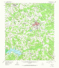 Download a high-resolution, GPS-compatible USGS topo map for Carthage, TX (1973 edition)