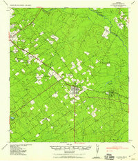 Download a high-resolution, GPS-compatible USGS topo map for Catarina, TX (1958 edition)