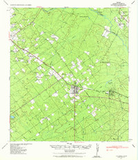 Download a high-resolution, GPS-compatible USGS topo map for Catarina, TX (1965 edition)