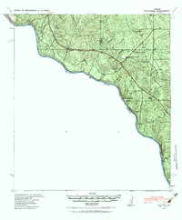 1940 Map of Chupadera, 1984 Print