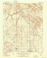 1936 Map of Cliffside, 1951 Print