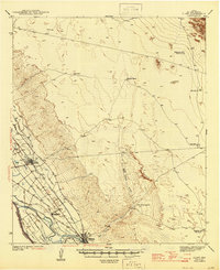 1945 Map of Clint