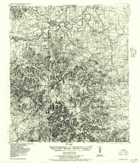 1956 Map of Bandera County, TX