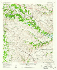 Download a high-resolution, GPS-compatible USGS topo map for Cresson, TX (1961 edition)