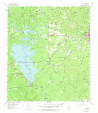 Download a high-resolution, GPS-compatible USGS topo map for Curtis, TX (1975 edition)