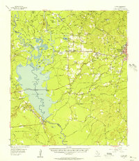 Download a high-resolution, GPS-compatible USGS topo map for Curtis, TX (1956 edition)