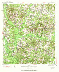 Download a high-resolution, GPS-compatible USGS topo map for Cushing, TX (1955 edition)