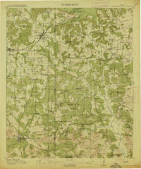 1914 Map of Daingerfield