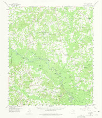 preview thumbnail of historical topo map of Harrison County, TX in 1958