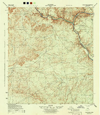 Download a high-resolution, GPS-compatible USGS topo map for Devils River, TX (1944 edition)