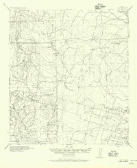preview thumbnail of historical topo map of Frio County, TX in 1956