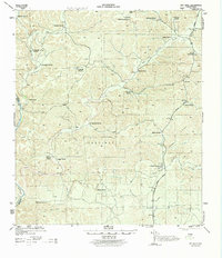 preview thumbnail of historical topo map of Val Verde County, TX in 1944